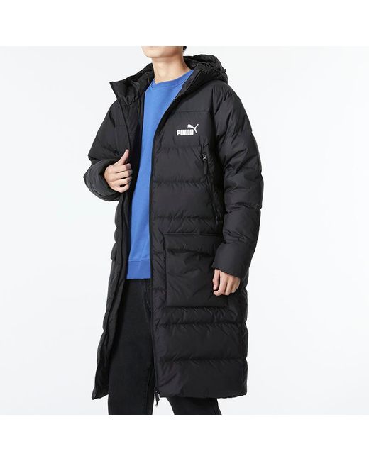 PUMA Black Outwear Jacket for men