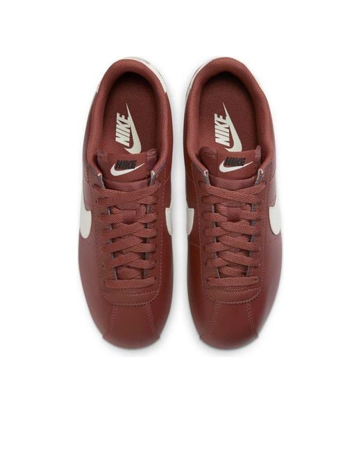 Nike Brown (Wmns) Cortez Leather Sepia Sail'