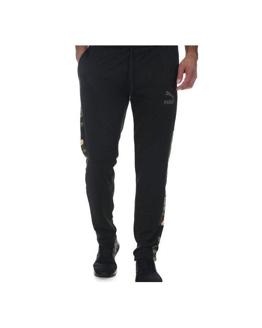 PUMA Black Wild Pack T7 Poly Pant for men