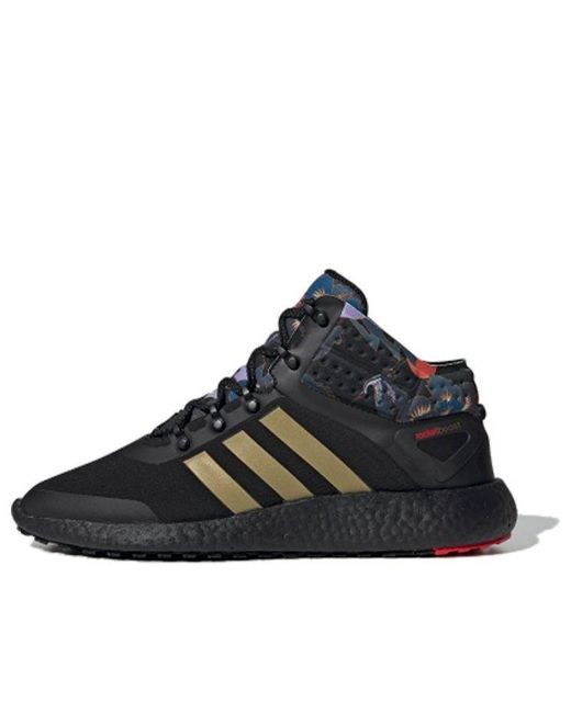 Adidas Blue Rocketboost Mid Fw for men