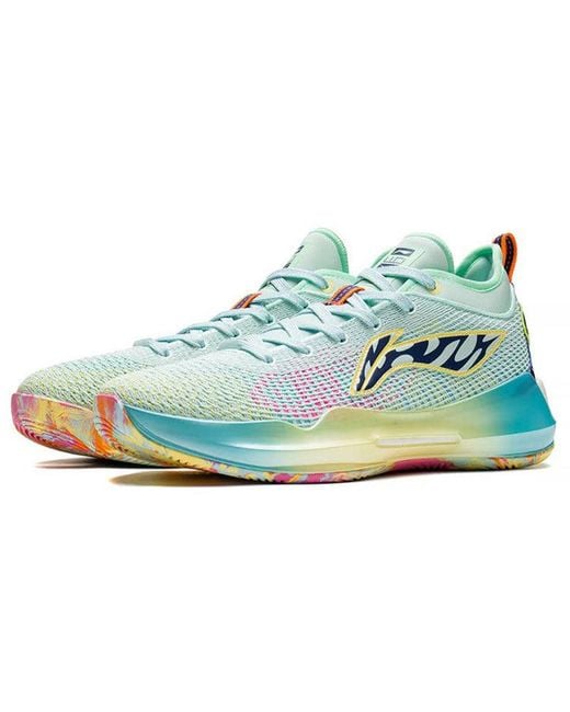 Li-ning Blue Yushuai 13 Low 'Water Wave' for men