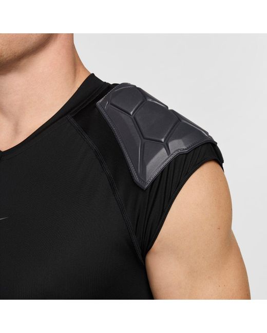 Nike Black Pro Hyperstrong 4-Pad Top for men