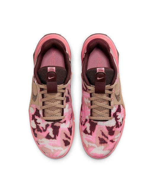 Nike Pink (Wmns) Metcon 8 Amp 'Coral Chalk Camo'