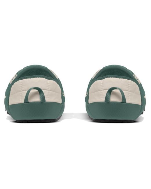 The North Face Green (Wmns) Thermoball Traction Mule V 'Dark Sage Next Gen Logo Print Gardenia'