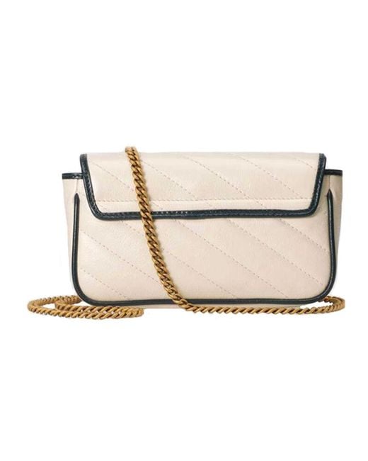 Gucci Natural (Wmns) Marmont Series Shoulder Bag Mini