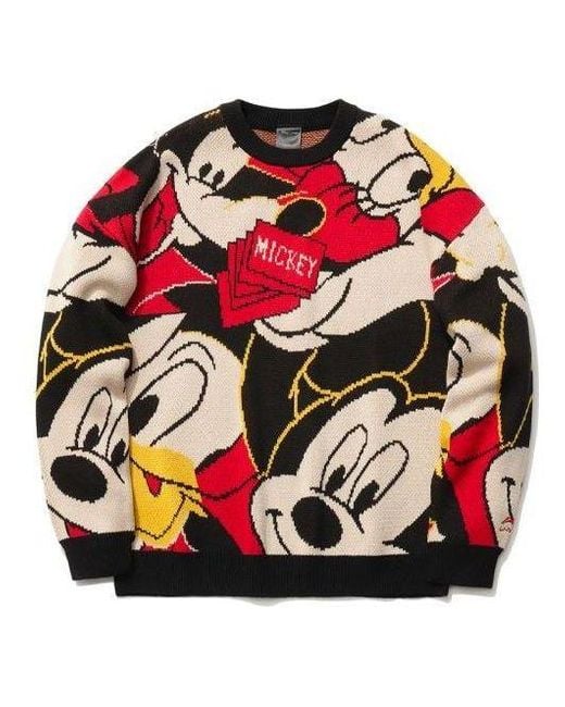 Li-ning Red X Disney Graphic Crew Neck Sweater for men