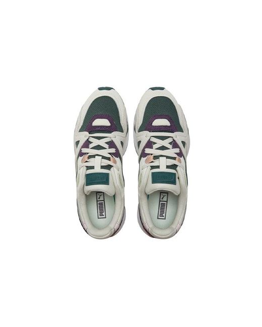PUMA White Mirage Mox Suede 'Ivory Glow Pine' for men