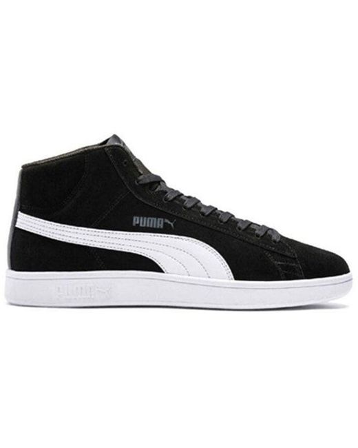 PUMA Black Smash V2 Mid for men