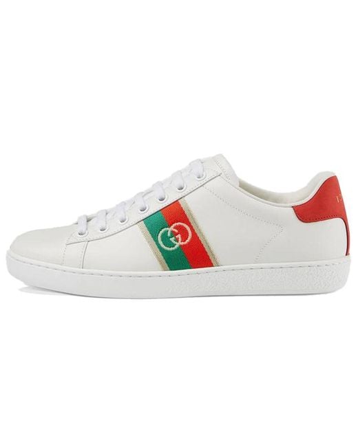 Gucci White (Wmns) Ace 'Interlocking G