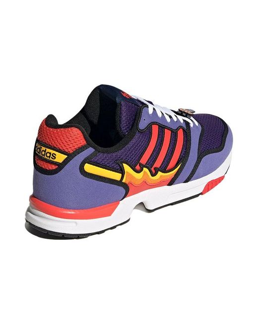 Adidas Blue The Simpsons X Zx 1000 'Flaming Moe's' for men