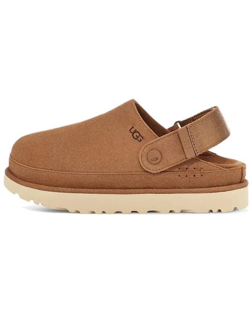 Ugg Brown (Wmns) Goldenstar Clog 'Chestnut'