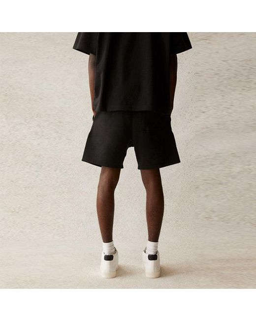 Fear Of God Black Ss21 Sweatshort for men