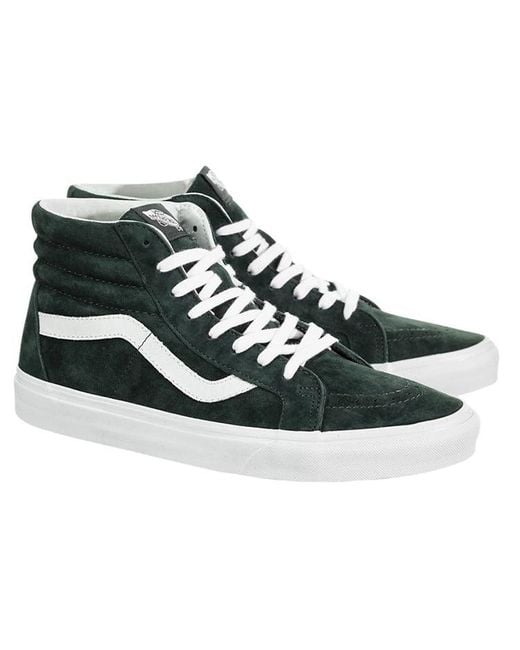 Vans Black Sk8-Hi Reissue Suede 'Darkest Spruce' for men
