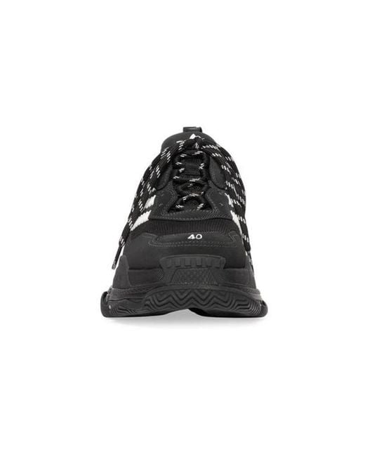 Balenciaga Black Adidas X Triple S Sneaker for men