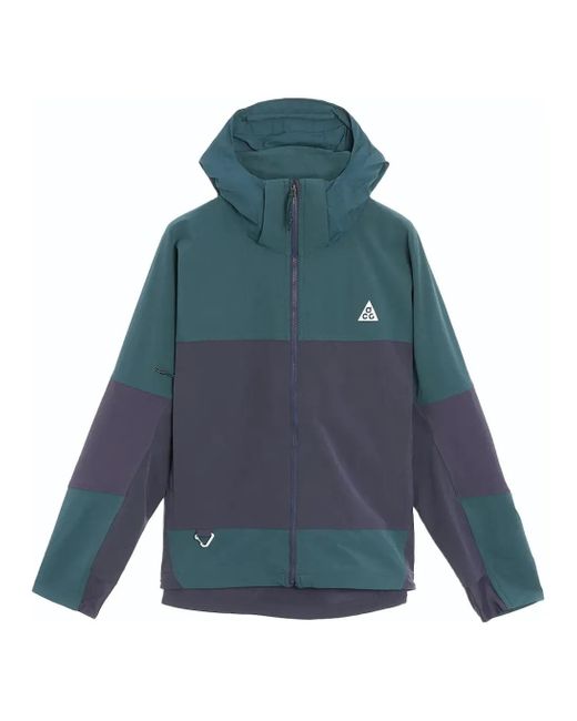 Nike Blue Acg Sun Farer Jacket 'Faded Spruce Gridiron' for men