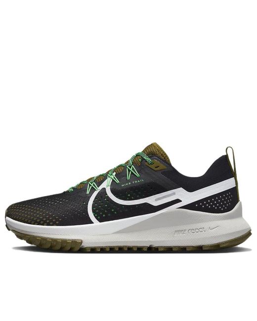 Nike Multicolor React Pegasus Trail 4 Trainers Sneakers Trail Running Shoes Dj6158 for men