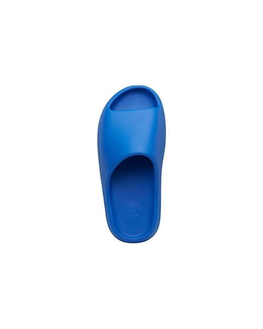 Adidas Blue Yeezy Slide 'Azure' for men