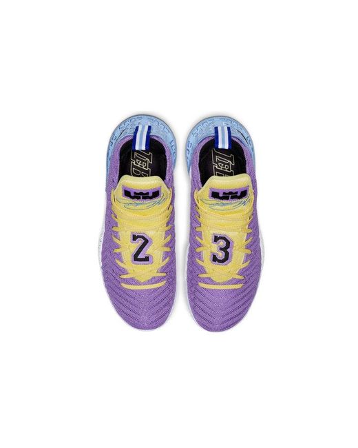 Nike Purple Lebron 16 'Lakers Heritage' for men