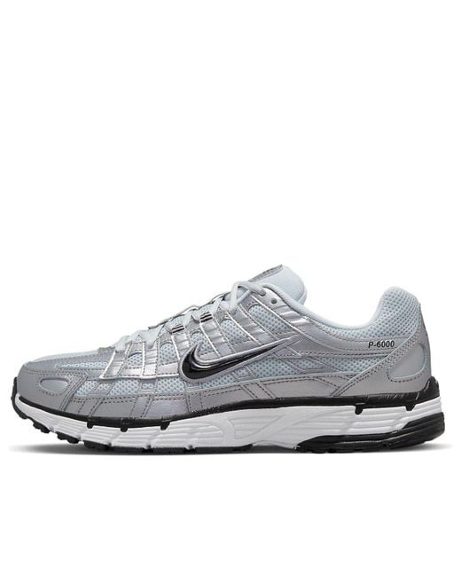 Nike White (Wmns) P-6000 Metallic