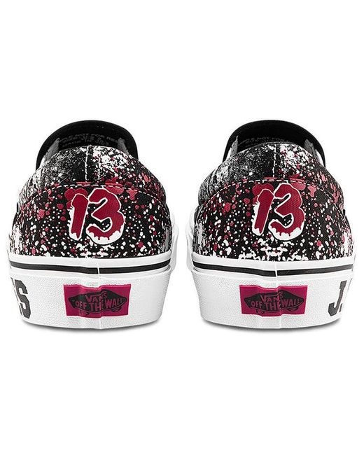Vans White House Of Terror X Classic Slip-On 'Friday The 13Th' for men
