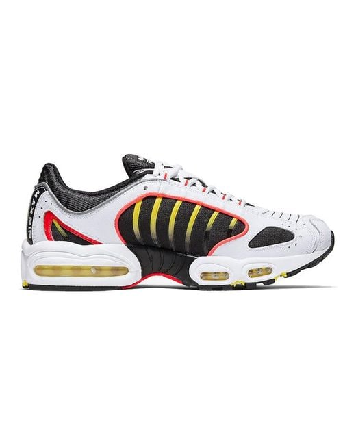 Nike White Air Max Tailwind 4 'Bright Crimson' for men