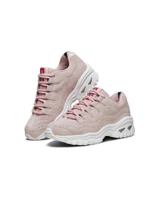 Skechers White (Wmns) Energy Low-Top Running Shoes 'Pale'