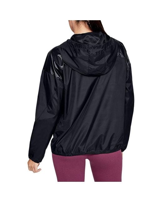 Under Armour Black (Wmns) Unstoppable Woven Full Zip Jacket