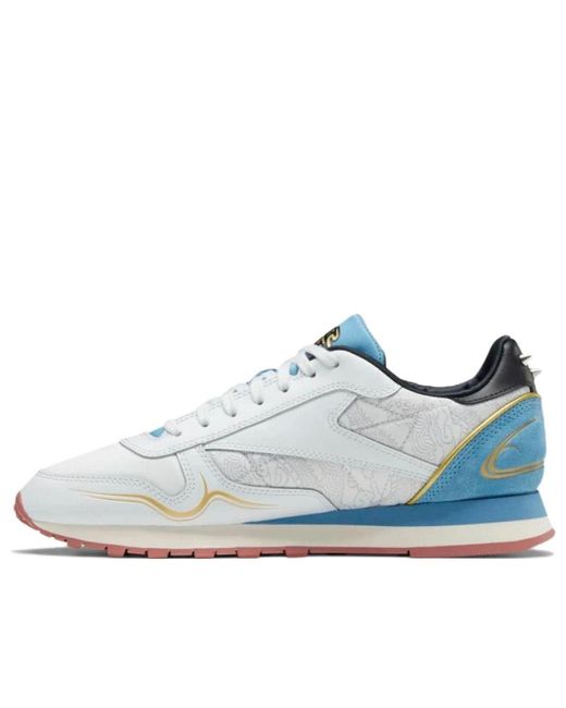 Reebok Blue Street Fighter X Classic Leather 'Chun Li' for men