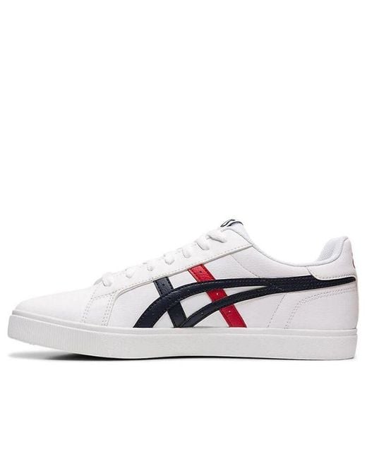 Asics White Classic Ct Midnight' for men