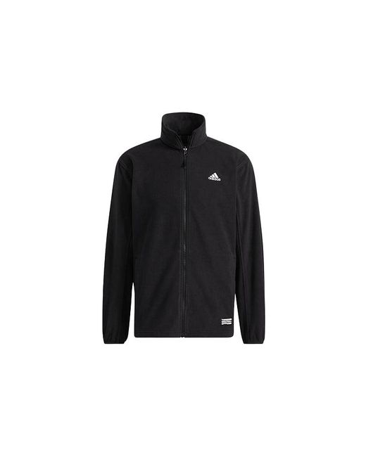 Adidas Green Zipper Stand Collar Hooded 3 for men