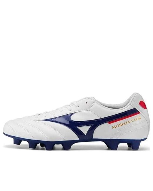 Mizuno Blue Morelia Club Soccer Shoes for men