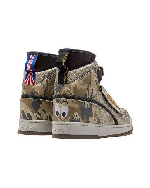 Reebok Brown U.S.C.M. Bug X Alien Stomper '40Th Anniversary' for men