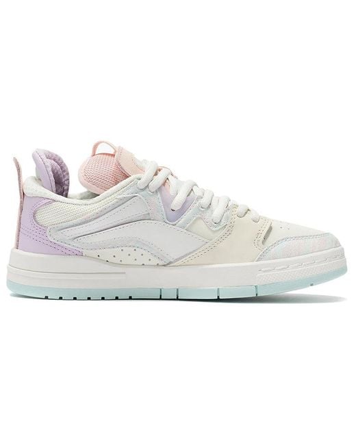 Li-ning White (Wmns) Wave Pro 'Cotton Candy'