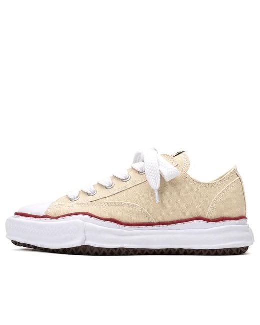 Maison Mihara Yasuhiro White Peterson Og Sole Canvas Low-Top Sneaker for men