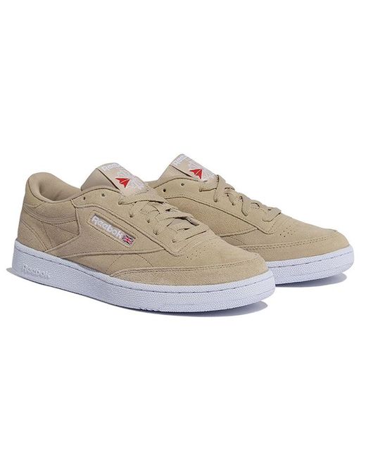Reebok Brown Club C 85 Low-Top Sneakers