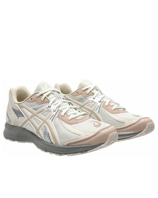 Asics White Jog 100S 'Cream Feather' for men