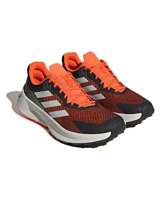 Adidas Red Soulstride Flow Trainers Cblack / Crywht / Impora for men