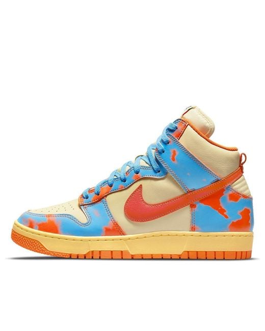 Nike Blue Dunk High 1985 Acid Wash' for men