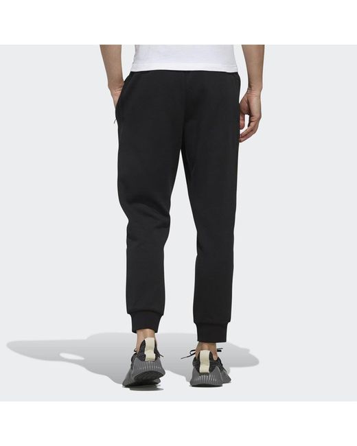 Adidas Black Ai Pt Kn Lw Sports Stylish Long Pants for men