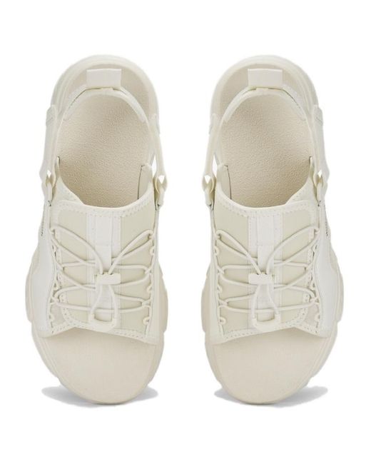 Reebok White Hyperium Slides for men