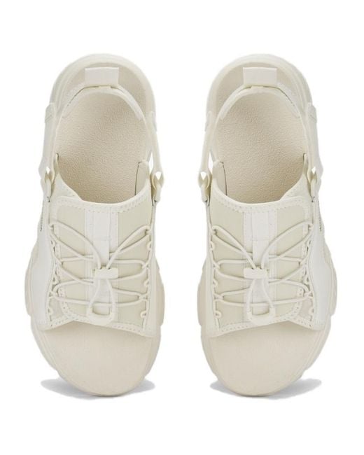 Reebok White Hyperium Slides for men