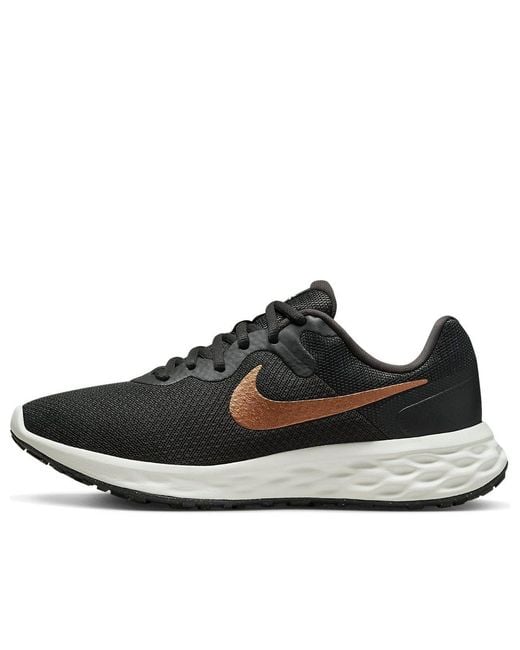 Nike Black (Wmns) Revolution 6 Next Nature 'Dark Smoke Metallic Copper'