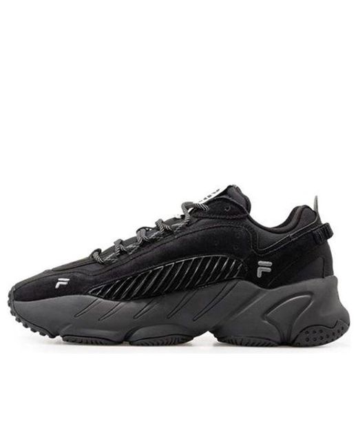 FILA FUSION Black Ade Reform Sneakers for men