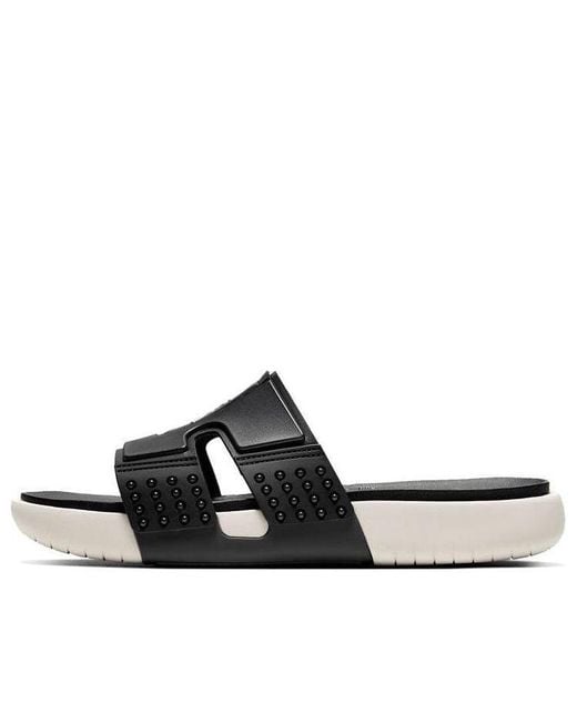 Nike Black Hydro 8 Slide 'Anthracite' for men