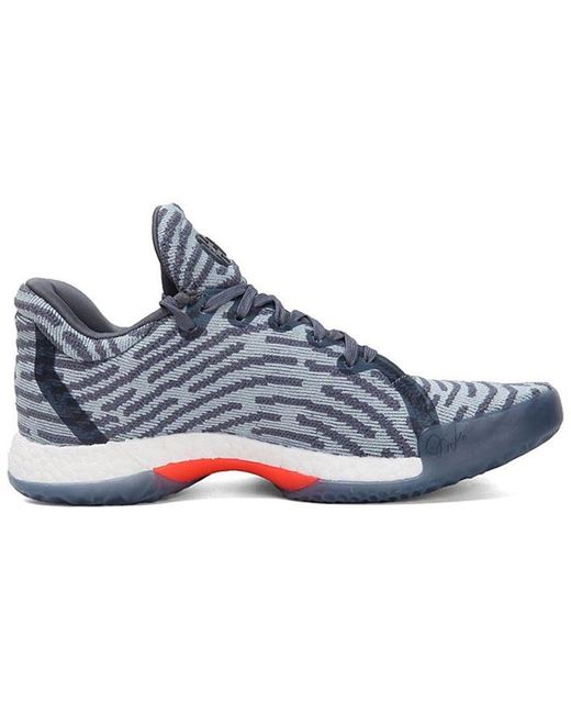 Adidas Blue Harden Volume 1 Ls Primeknit 'Raw Steel' for men