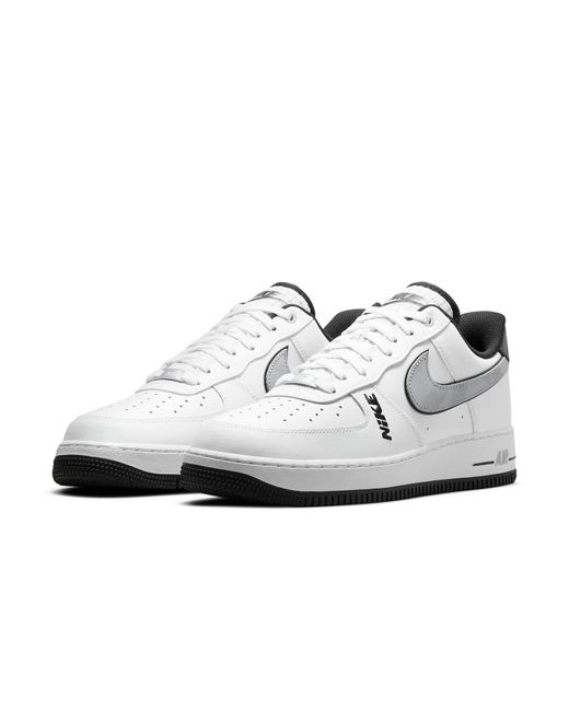 Nike White Air Force 1 '07 Lv8 Wolf' for men