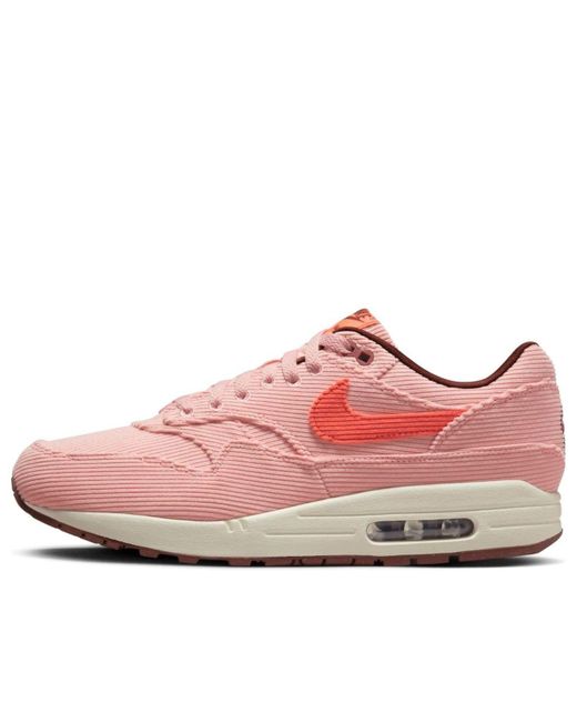 Nike Pink Air Max 1 Premium 'Coral Stardust' for men