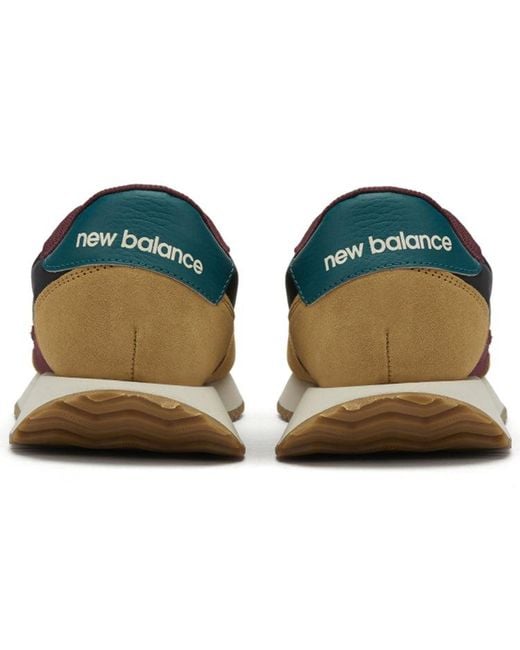 New Balance Black 237 'Workwear Burgundy' for men