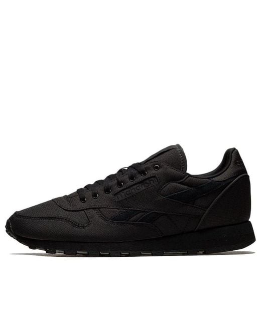 Reebok Black Classic Leather 'Maharishi Ripstop' for men