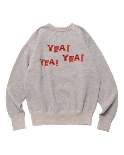 Human Made Gray Beatles Sweatshirt for men